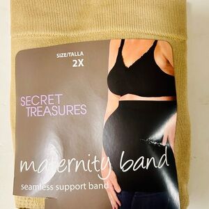 Secret Treasures Black and Tan Maternity Shapewear